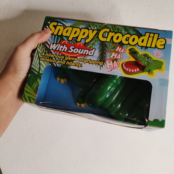 SnapyCrocodile, zábavná hračkapredeti, reusecentrum, baterkaren, hracky, deti