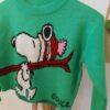 reusecentrum, baterkaren, H&M, svetrík, detský, Peanuts, zelený, moderný, pohodlný
