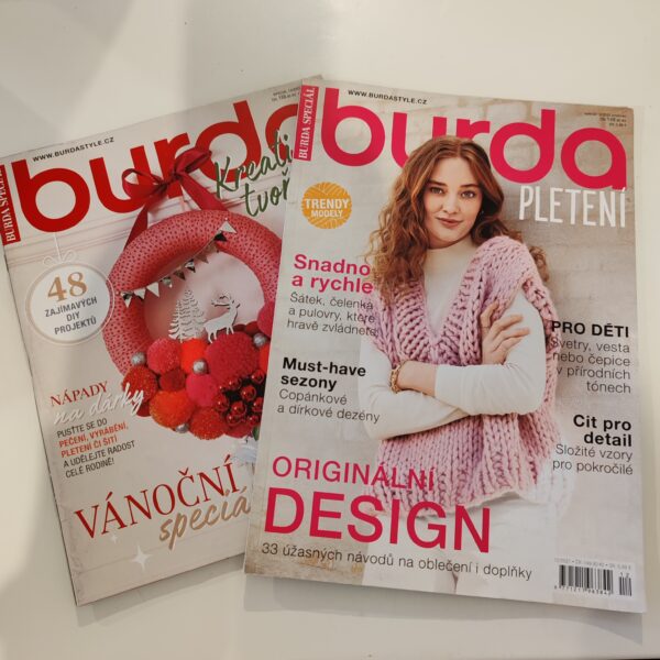 reusecentrum, baterkaren, Burda, pletenie, Vianoce, DIY, tvorenie, handmade, kreativita