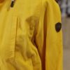 reusecentrum, baterkaren, Only, parka, XS, žltá, kapucňa, prechodná, na zips, voľnočasová, športová