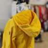 reusecentrum, baterkaren, Only, parka, XS, žltá, kapucňa, prechodná, na zips, voľnočasová, športová
