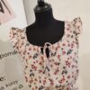 reusecentrum, baterkaren, House, šaty, dámske, letné, romantické, kvetinová potlač, vrecká, tenký materiál