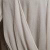 reusecentrum, baterkaren, dámska, košeľa, priedušná, Benetton, béžová, XL, V výstrih, zvonové rukávy, elegantná