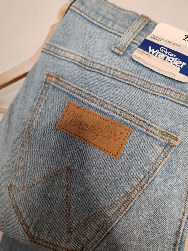 reusecentrum, baterkaren, Wrangler, dámske, nohavice, skinny, W28, L32
