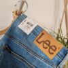 reusecentrum, baterkaren, Lee, rifle, pánske, slim, stredne modré, kvalitné, pohodlné, W33, L34