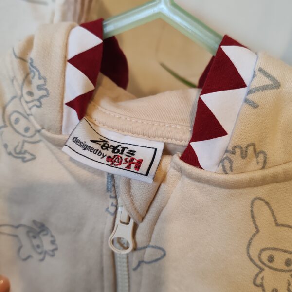 reusecentrum, baterkaren, Zombie Dash, dupačky, unisex oblečenie, detské oblečenie, pohodlné dupačky, veľkosť 68 cm