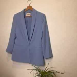 reusecentrum, baterkaren, Orsay, sako, bledomodré, elegantné, business casual, M, jarné sako, nadčasový kúsok