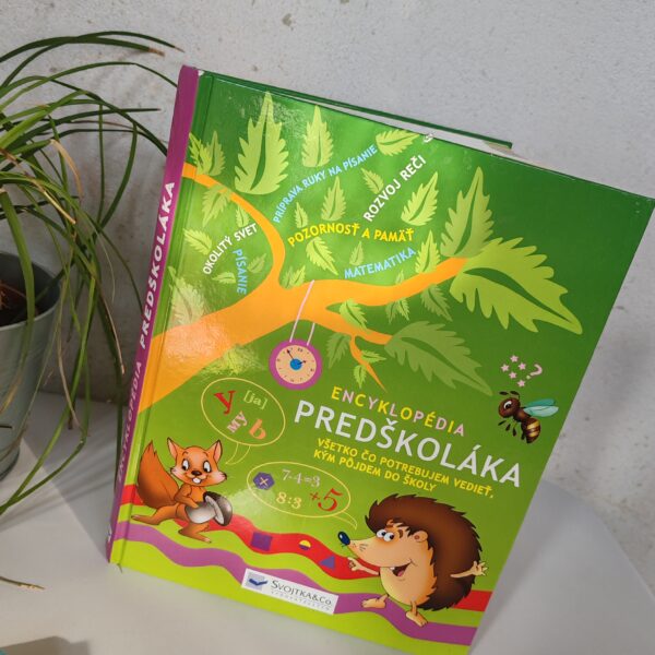 reusecentrum, baterkaren, kniha, predškolák, encyklopédia, učenie, hádanky, úlohy