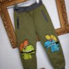 detské tepláky, chlapčenské tepláky, tepláky s dinosaurami, Kiki&Koko, tepláky 110, pohodlné tepláky, reusecentrum, baterkaren