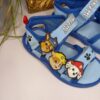 tlapkova patrola, sandále pre chlapcov, letná obuv, modré sandále, detské sandále, obuv na suchý zips, chlapčenská obuv, reusecentrum, baterkaren