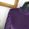 Reserved, dámsky top, crop top, fialový lesklý top, moderný top, štýlový doplnok, top ku krku, trendový kúsok, reusecentrum, baterkaren