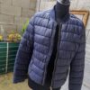 reusecentrum, baterkaren, Bershka, bomber bunda, prešívaná bunda, tmavomodrá, veľ. M, jeseň, štýlová, pohodlná