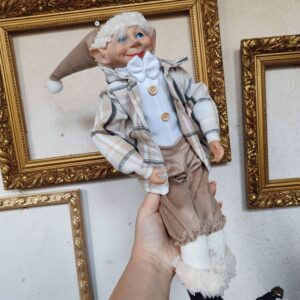 reusecentrum, baterkaren, dekoracia, skriatok, elf, vianocna_dekoracia, interier, doplnok, secondhand