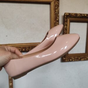 reusecentrum, baterkaren, balerinky, damske_topanky, nude, lakovane, elegantne, velkost38, secondhand