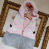 reusecentrum, baterkaren, detske oblecenie, dievcenska vesta, vesta 3 roky, detska moda, chlpata vesta, dievcenske oblecenie, jarna moda, jesenne oblecenie, detsky secondhand