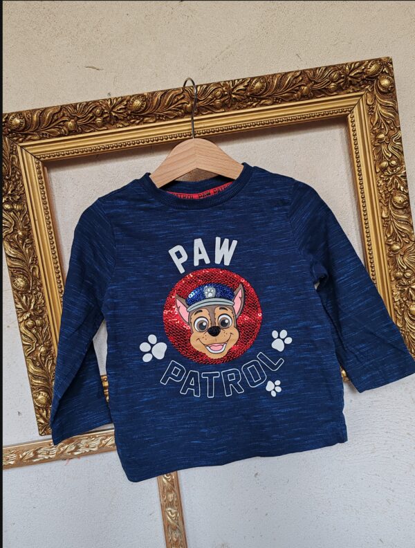 Paw Patrol tričko s dlhým rukávom, veľ. 92